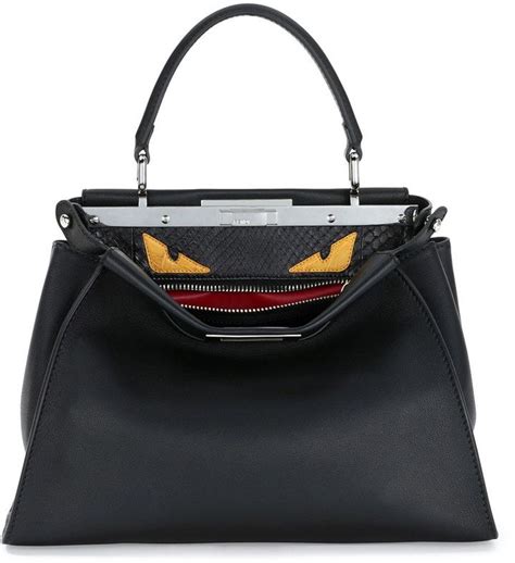 fendi peekaboo monster medium|fendi peekaboo price euro.